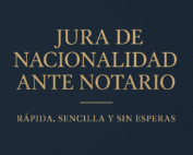 jura de nacionalidad ante notario